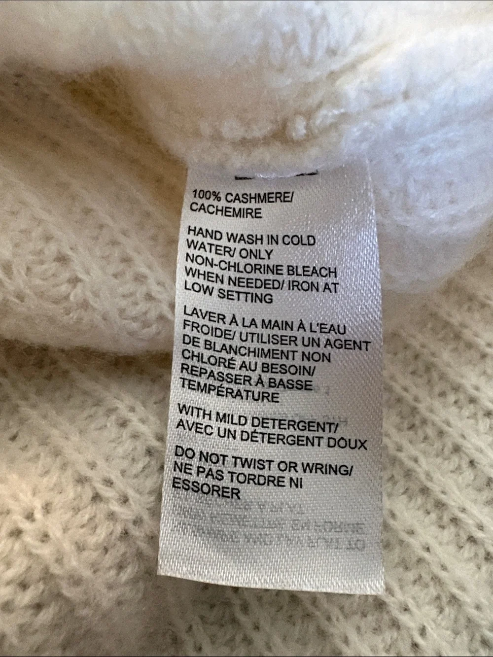 Saks Fifth Avenue cozy ribbed